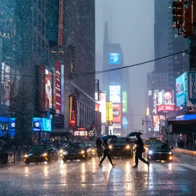 The Rain Soaked City