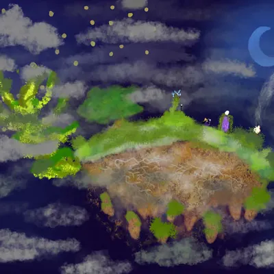 Living on floating island