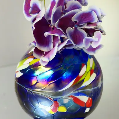 Hydrangea in a Vase