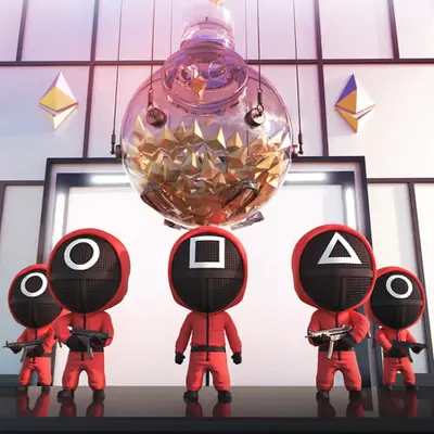 SQUID GAME - ETHEREUM - JACKPOT