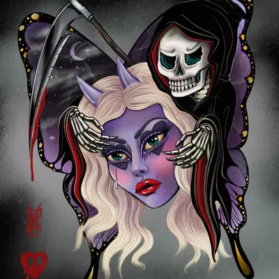 'Wings of Death' by Clare Von Savage #1/4