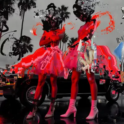 RED TWIN GLITCH