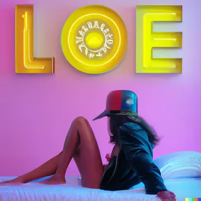 MISS AL SIMPSON X DALL-E 2 - LOST MOTEL 13