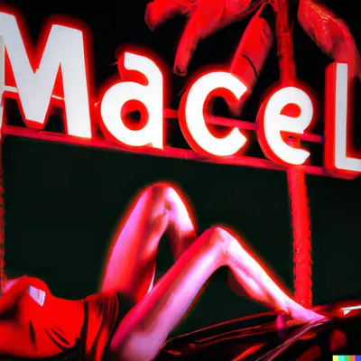 MISS AL SIMPSON X DALL-E 2 - LOST MOTEL 27
