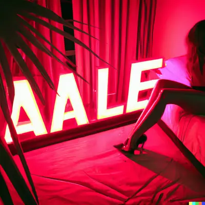 MISS AL SIMPSON X DALL-E 2 - LOST MOTEL 36