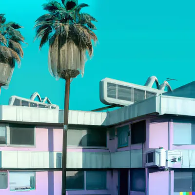 MISS AL SIMPSON X DALL-E 2 - LOST MOTEL 38