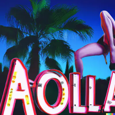 MISS AL SIMPSON X DALL-E 2 - LOST MOTEL 42