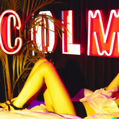 MISS AL SIMPSON X DALL-E 2 - LOST MOTEL 43