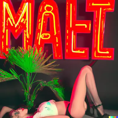 MISS AL SIMPSON X DALL-E 2 - LOST MOTEL 51