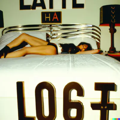 MISS AL SIMPSON X DALL-E 2 - LOST MOTEL 61
