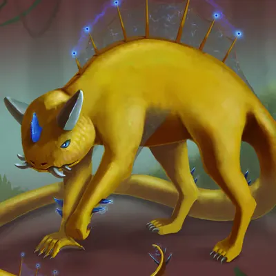 Yellow The Dragon