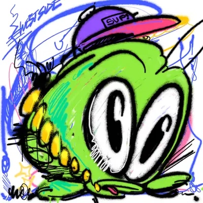 Dat frog...