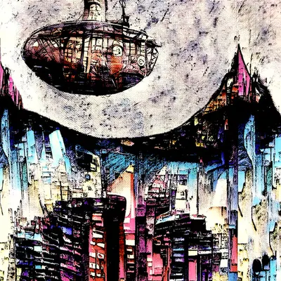 Airship over the City
