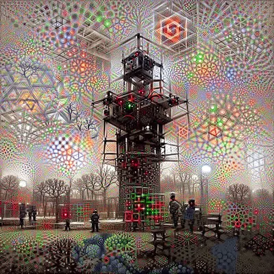 Fog in the park