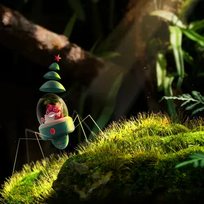 Series of Hidden Invaders #02 - 'Tiny Crawler'