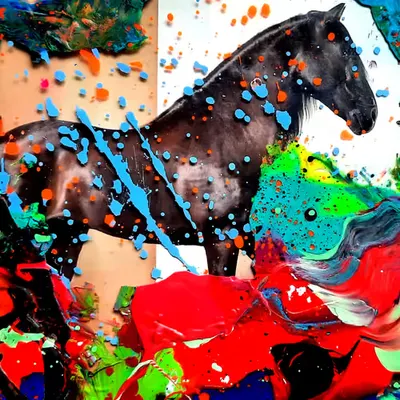 "Majestic horse" by Cinthia Ponce