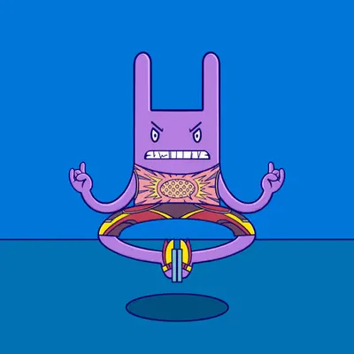Meditation Rabbit #73