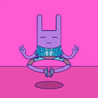 Meditation Rabbit #76