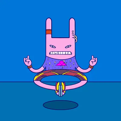 Meditation Rabbit #78