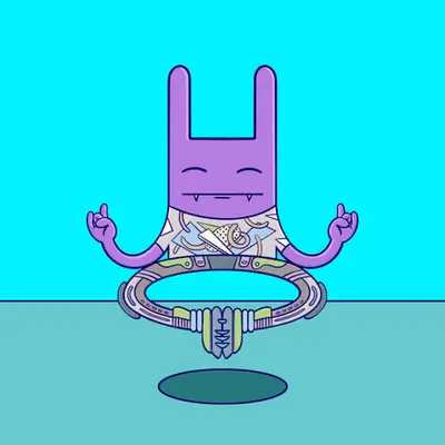 Meditation Rabbit #84