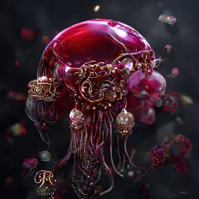 Floating Like Ruby and Her Jewels