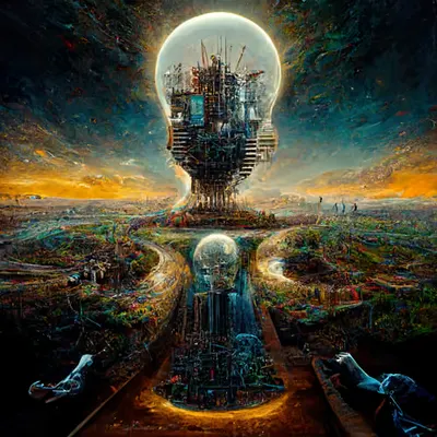 The Power to Dream Up Entire Worlds