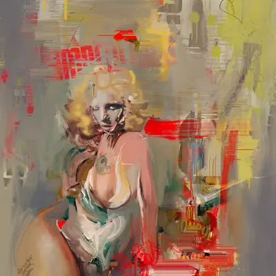 BLONDE GRAFFITI