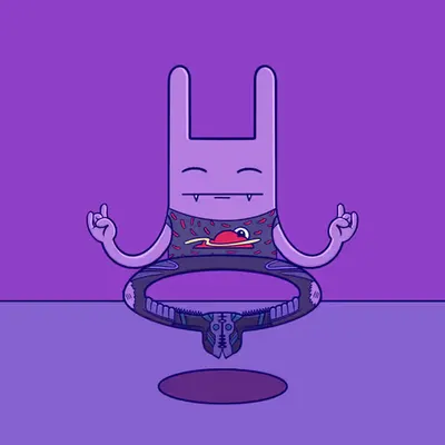 Meditation Rabbit #89