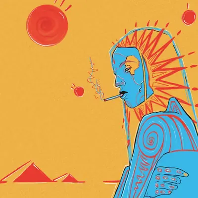 Cosmic Smoke Break