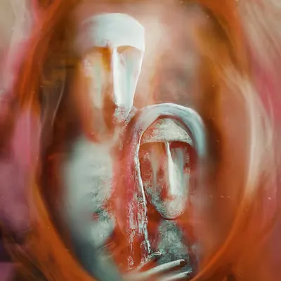 COUPLE IN THE MIRROR