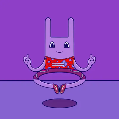 Meditation Rabbit #96