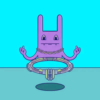 Meditation Rabbit #103