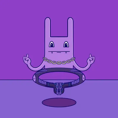 Meditation Rabbit #111