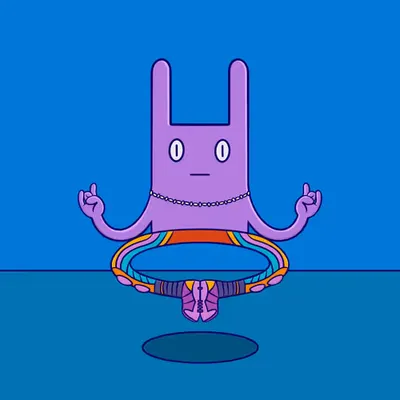 Meditation Rabbit #118