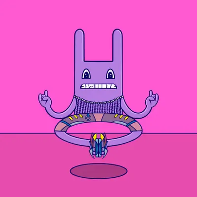 Meditation Rabbit #131