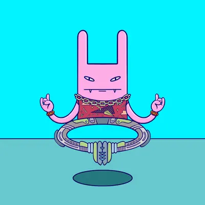Meditation Rabbit #135