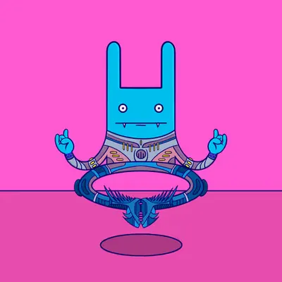Meditation Rabbit #137