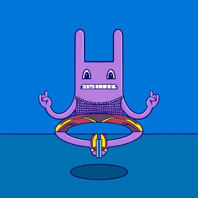 Meditation Rabbit #141