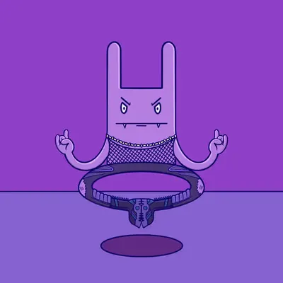 Meditation Rabbit #143