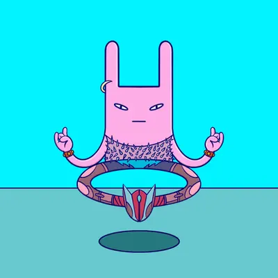 Meditation Rabbit #144