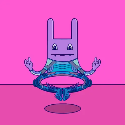 Meditation Rabbit #145