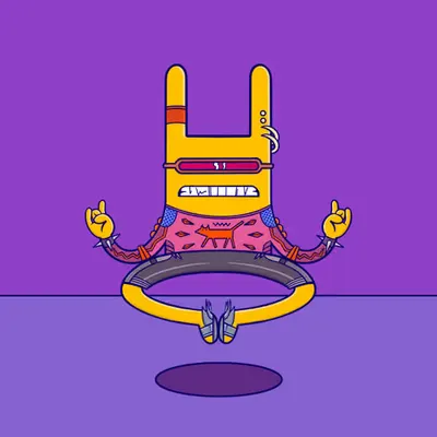 Meditation Rabbit #148