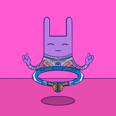 Meditation Rabbit #149