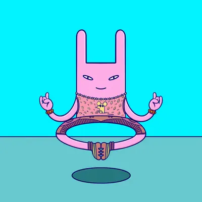 Meditation Rabbit #156