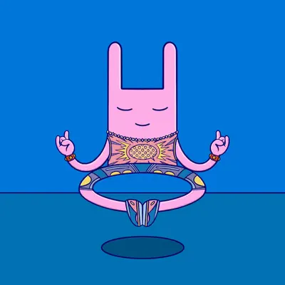 Meditation Rabbit #159