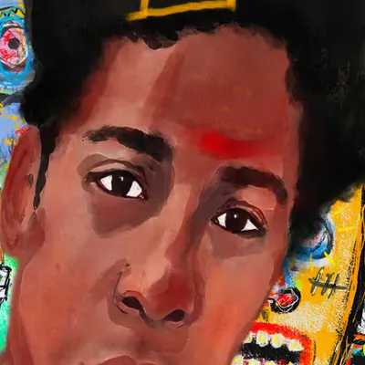 Basquiat meets Scrawlzy