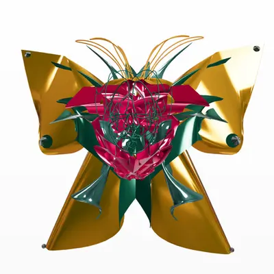 Futuristic Butterfly