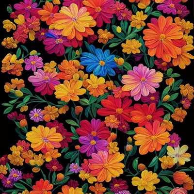 5$ flowers