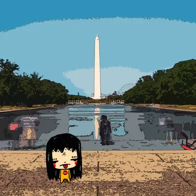 KIKU Visits DC II 2022 MARK MARROC X KIKU’S WORLD by SABET