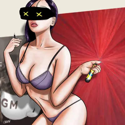 'Please buy my art!' #TeamBOOBs + #TeamBUTTs